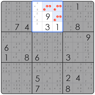 print samurai sudoku